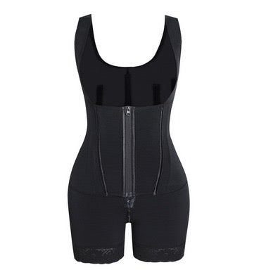 Faja Shapewear met Dubbele Shaping – Rits & Haaksluiting