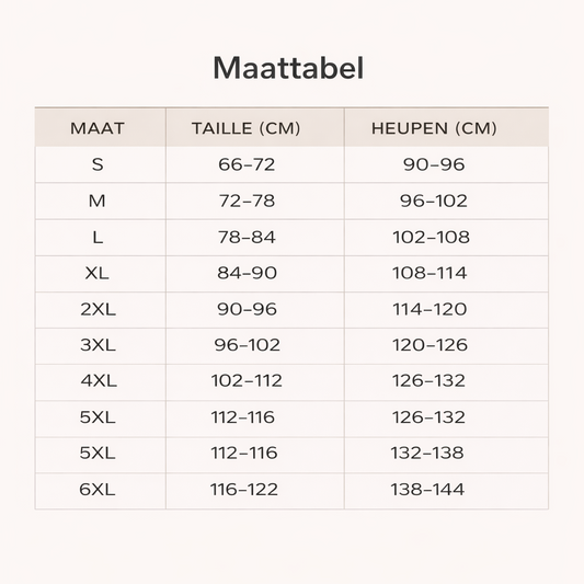 Halve Faja – Lift voor de billen & platte buik effect