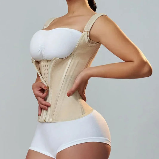Waist trainer met schouderbandjes