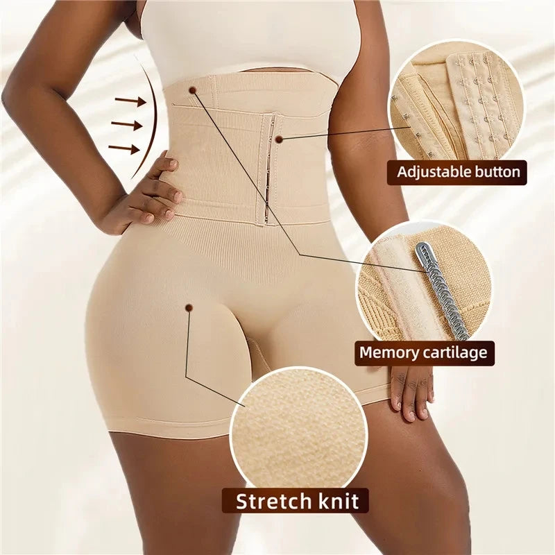 Corrigerende Shapewear Shorts – High Waist