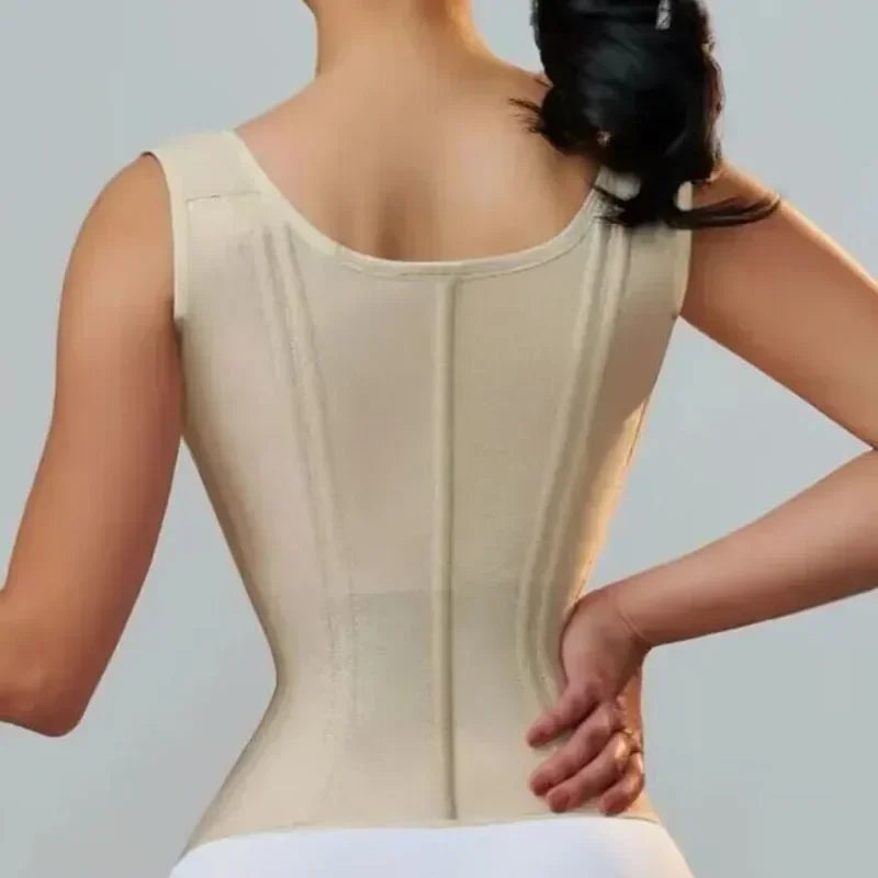 Waist trainer met schouderbandjes