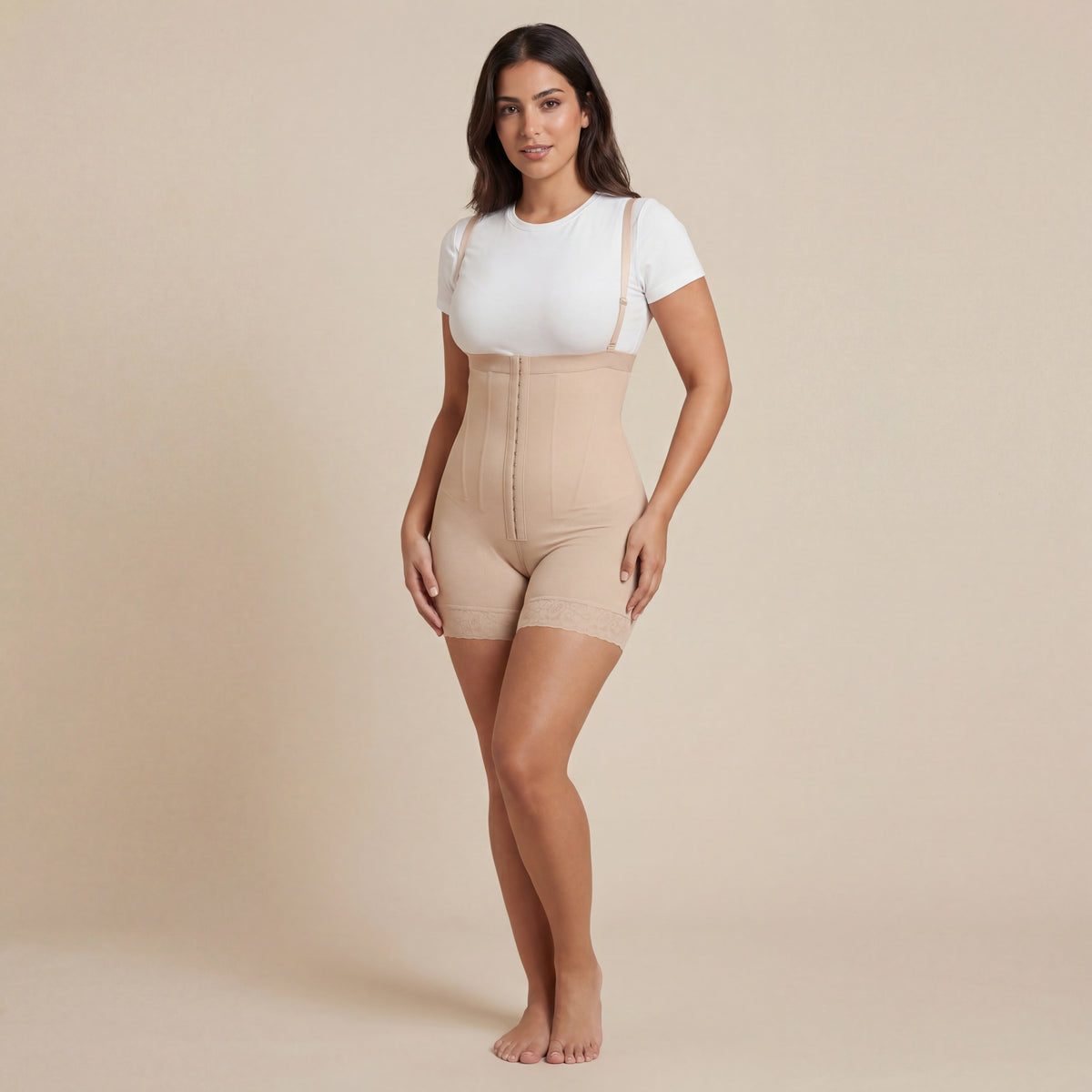 Faja – Hoge Taille Shapewear met Afneembare Bandjes & Haaksluiting