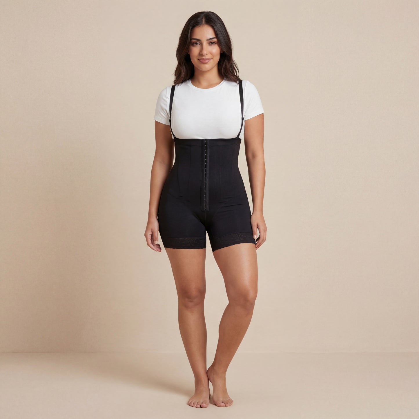 Faja – Hoge Taille Shapewear met Afneembare Bandjes & Haaksluiting