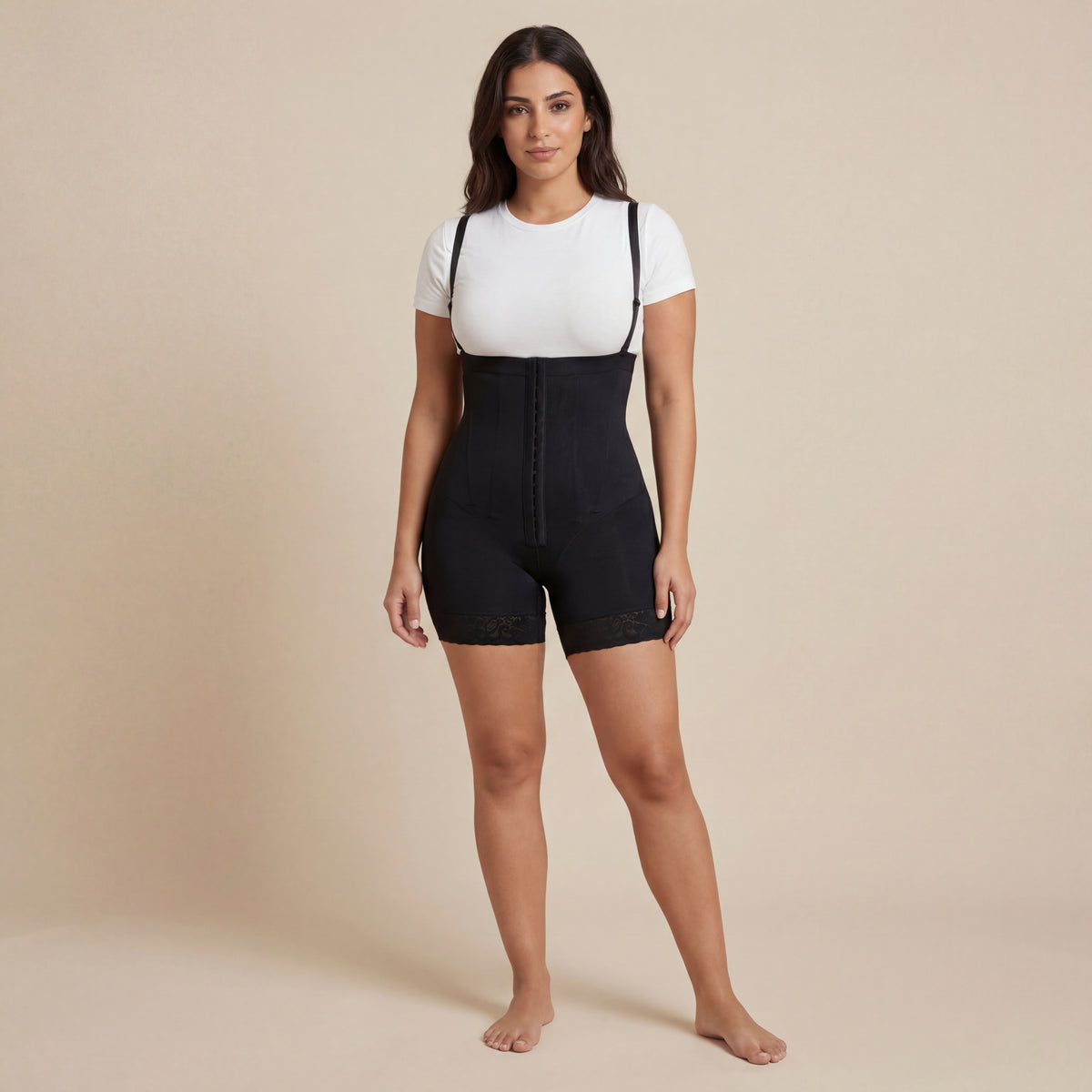 Faja – Hoge Taille Shapewear met Afneembare Bandjes & Haaksluiting